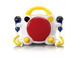 Lenco Portabler CD-Player »Lenco Portabler CD player KCD-011KIDS, BT, inkl. 2x Mikrofonen«
