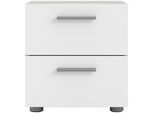 Nachtkommode INOSIGN "Pepe, Nachttisch, Nachtschrank, Beistelltisch", braun, B:40cm H:42,3cm T:40,25cm, Sideboards, mit 2 Schubläden, Breite 40, Höhe 42 cm