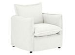 Livetastic Hussen-Sessel , Weiß , Textil , 120x82x98 cm , Made in Eu , Wohnzimmer, Sessel, Sonstige Sessel