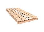 Joka Lattenrost , Holz , Buche,Zirbe , massiv , 2-Zonen , 90x200 cm , Über- und Sondergrößen erhältlich, Schulterabsenkung, Tellerauflagen , Schlafzimmer, Lattenroste, Tellerlattenroste