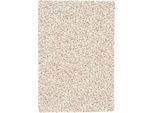 Xxxl Hochflorteppich , Creme , Textil , Uni , rechteckig , 133x195 cm , Reach, Oeko-Tex® Standard 100 , in verschiedenen Größen erhältlich, Fasern thermofixiert (heatset) , Teppiche Und Böden, Teppiche, Hochflorteppiche & Shaggys