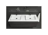 b-collection Badezimmerregal , Glas , 140 cm , Goldenes M, Made in Germany , Badezimmer, Badezimmerregale, Badregale