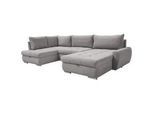 Livetastic Ecksofa , Fango , Textil , Füllung: Schaumstoff , Ottomane rechts, U-Form , 322x174 cm , Made in Eu , Schlafen auf Sitzhöhe, Rücken echt , Wohnzimmer, Sofas & Couches, Wohnlandschaften, Ecksofas mit Schlaffunktion