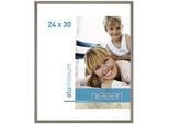 Nielsen Bilderrahmen , Grau , Metall , rechteckig , 24x30 cm , Bilder & Rahmen, Bilderrahmen, Bilderrahmen & Fotorahmen