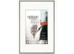 Nielsen Bilderrahmen , Grau , Metall , rechteckig , 40x50 cm , Bilder & Rahmen, Bilderrahmen, Bilderrahmen & Fotorahmen