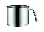 WMF Milchtopf , Edelstahlfarben , Metall , 1,5 l , kratzfest , Kochgeschirr, Töpfe, Schnabel- & Milchtöpfe