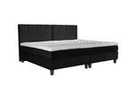 Esposa Boxspringbett , Anthrazit, Graphitfarben , Textil , Buche , H2 , 5-Zonen , 240x200 cm , Oeko-Tex® Standard 100 , Über- und Sondergrößen erhältlich, gepolstertes Kopfteil, Stoffauswahl, Topper durchgehend, in verschiedenen Größen erhältlich , Schlafzimmer, Betten, Boxspringbetten