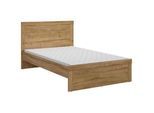 Mid.you Bett , Eichefarben , Holzwerkstoff , 120x200 cm , Schlafzimmer, Komplette Schlafzimmer und Serien, Schlafzimmerserien