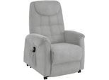 Xora Fernsehsessel , Hellgrau , Textil , 83x113x92 cm , Goldenes M , Stoffauswahl, Relaxfunktion, Aufstehhilfe , Wohnzimmer, Sessel, Fernsehsessel