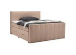Boxspringbett Malaga Braun ca. 160x200cm