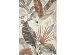 Webteppich Flora 3 Creme ca. 160x230cm