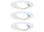 LED-Spot-Set EBL Base Set in Weiß max. 5 Watt 3-teilig