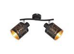 Strahler Tunno in Schwarz max. 15 Watt