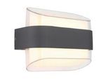 LED-Außenleuchte Plixon Opal/Transparent max.12Watt