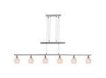 LED-Hängeleuchte Elliott in Nickelfarben max. 5 Watt