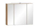 Spiegelschrank Varese ca. 80cm Wotaneiche Dekor
