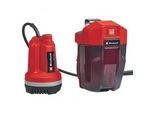 Tauchpumpe Einhell GE-PP 18RB Li - 18V 2,5 Ah Akku und Ladegerät