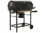 Royal Food CB 450 - Kohlegrill mit Grillrosten aus Edelstahl - Kochfläche 71x35,5 cm