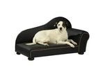 Xxxl Hundesofa 21514.112 , Schwarz , Textil , rechteckig , 39x40x75 cm , pflegeleicht, kratzfest , Freizeit & Co, Tierbedarf, Hundesofa