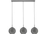Xxxl Hängeleuchte , Chromfarben , Metall, Glas , 20x150x86 cm , höhenverstellbar , Lampen & Leuchten, Innenbeleuchtung, Hängeleuchten, Pendelleuchten