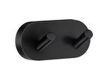 Xxxl Handtuchhaken , Schwarz , Metall , rund , 9x4x4.5 cm , Badaccessoires, Haken