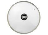 Tefal Topfdeckel , Metall, Glas , rund , mit Dampfablass , Kochgeschirr, Töpfe, Topfdeckel