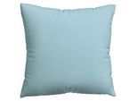 Schlafgut Kopfpolsterbezug , Hellblau , Textil , Uni , 80x80 cm , Grüner Punkt, AZO-frei, Oeko-Tex® Standard 100 , pflegeleicht, schadstoffgeprüft , Heimtextilien, Bezüge, Polsterbezüge