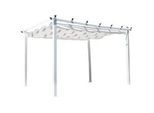 Gardenson Pergola , Metall , 395x245x295 cm , Sonnenschutz, Pavillons