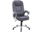 Xora Chefsessel , Grau , Metall, Kunststoff, Textil , Drehkreuz , 62x115-125x71 cm , Büromöbel, Bürostühle, Chefsessel