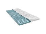 Sleeptex Topper , Weiß , Textil , 90x190 cm , Textiles Vertrauen - Oeko-Tex® , Bezug abnehmbar/waschbar, für Hausstauballergiker geeignet, optimale Belüftung, atmungsaktiv , Schlafzimmer, Matratzen, Topper