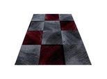 Novel Webteppich , Rot , Textil , Uni , rechteckig , 160x230 cm , Oeko-Tex® Standard 100 , für Fußbodenheizung geeignet, schmutzabweisend, für Hausstauballergiker geeignet, lichtunempfindlich, antistatisch, pflegeleicht, strapazierfähig, leicht zusammenrollbar , Teppiche Und Böden, Teppiche, Webteppiche
