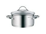 WMF Bratentopf , Edelstahlfarben , Metall , 2,5 l , kratzfest, rostfrei , Kochgeschirr, Töpfe, Diverse Spezialtöpfe