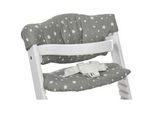 My Baby Lou Hochstuhleinlage , Grau , Textil , Füllung: Polyester , 23x42 cm , Klettverschluss , Baby & Kindermöbel, Babyzimmer, Hochstühle