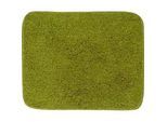 Grund Bidet-Vorleger , Grün , Textil , Abstraktes , rechteckig , 50x60 cm , Oeko-Tex® Standard 100, Made in Europe , rutschfest , Heimtextilien, Badtextilien, Badematten