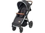 Jimmylee Buggy , Dunkelgrau , Textil , 56x105x115 cm , EN 1888, UV 50+ , Feststellbremse, Fußstütze abklappbar, kugelgelagerte Räder, Verdeckung abnehmbar, 5-Punkte-Gurt, Transportsicherung , Baby On Tour, Kinderwagen, Buggys