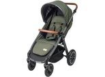 Jimmylee Buggy , Olivgrün , Textil , 56x105x115 cm , EN 1888, UV 50+ , Feststellbremse, Fußstütze abklappbar, kugelgelagerte Räder, Verdeckung abnehmbar, 5-Punkte-Gurt, Transportsicherung , Baby On Tour, Kinderwagen, Buggys