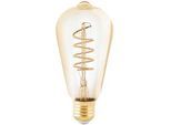 Xxxl Deko-Leuchtmittel , Glas , E27 , 4 W , 14.2 cm , Lampen & Leuchten, LED-Lampen