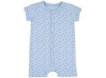 Avelia Babyspieler , Blau , Textil , Gr. 74/80 , male , ISO 9001, DIN EN ISO 14001, DIN EN ISO 9001, Oeko-Tex® Standard 100 , Kurzarm , Babykleidung, Sonstige Babybekleidung
