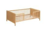 My Baby Lou Kinder-/Juniorbett , Naturfarben , Holz , Birke, Buche , massiv, Sperrholz,Hartholz , Uni , 76x50x145 cm , Europäischer Sicherheitsstandard , Lattenrost, sichtbare Massivholzteile, bodentiefer Einstieg,nicht verstellbar , Schlafzimmer, Komplette Schlafzimmer und Serien, Schlafzimmerserien