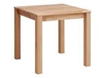 Livetastic Esstisch , Kernbuche , Holz , Kernbuche , massiv , quadratisch , eckig , 80x75x80 cm , gastro- und objekttauglich, in verschiedenen Größen erhältlich , Esszimmer, Esszimmerserien