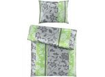 Boxxx Bettwäsche , Grün , Textil , Blume , 140x200 cm , Heimtextilien, Bettwäsche & Leintücher, Bettwäsche, Sonstige Materialien