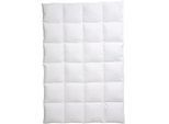 Centa-Star Winterdecke , Weiß , Textil , Füllung: Federn, Daunen , 200x200 cm , Made in Germany, Oeko-Tex® Standard 100 , weich und anschmiegsam, reines Naturprodukt, hervorragender Wärmespeicher , Heimtextilien, Kopfpolster & Bettdecken, Bettdecken, Daunendecken