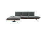 Dieter Knoll Ecksofa , Graubraun , Holz, Textil , Wildeiche , massiv , Ottomane links, L-Form , 314x159 cm , erweiterbar, Typenauswahl, Fußauswahl, Lederauswahl, Stoffauswahl, planbar, seitenverkehrt erhältlich, Hocker erhältlich, Rücken echt, individuell planbar , Wohnzimmer, Sofas & Couches, Wohnlandschaften, Ecksofas