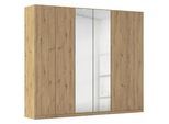 Boxxx Falttürenschrank , Eiche Artisan , Holzwerkstoff , 6 Fächer , (innen) 6 Schubladen , 271x229x54 cm , Blauer Engel, Goldenes M, Made in Germany , Typenauswahl, griffloses Öffnen, in verschiedenen Größen erhältlich, in verschiedenen Holzdekoren erhältlich , Schlafzimmer, Komplette Schlafzimmer und Serien, Schlafzimmerserien