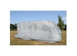 Xxxl Abdeckplane , Grau , Kunststoff , 235x275x610 cm , mehrfach verwendbar, witterungsbeständig, für Wohnwagen geeignet, wasserdicht , Freizeit & Co, Heimwerken, Autozubehör