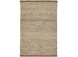 Linea Natura Handwebteppich , Multicolor , Textil , Abstraktes , rechteckig , 130x190 cm , schmutzabweisend , Teppiche und Böden, Teppiche, Schafwollteppiche