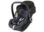 Xxxl Babyschale , Anthrazit , Textil , Füllung: Kaltschaum , 70x44x42 cm , ECE R 129 i-Size , abnehmbarer und waschbarer Bezug, ergonomischer Tragebügel, Sonnendach, schnell und leicht im Auto montierbar, verstellbare Sitz- und Schlafpositionen, Isofix-Befestigung, Reboardsystem, 3-Punkt-Gurt , Baby On Tour, Babyschalen, Babyschalen