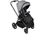Chicco Buggy , Grau , Textil , 56x89x92-108 cm , 5-Punkte-Gurt, Einhand-Faltmechanismus , Baby on Tour, Kinderwagen, Buggys