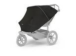 Thule Kinderwagenausstattung , Schwarz , Textil , 10x25.1x26.1 cm , Baby on Tour, Kinderwagen, Kinderwagenzubehör, Sonstiges Kinderwagenzubehör