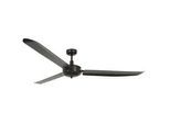 P & B Deckenventilator , Metall , 35 cm , Sommerbetrieb, Winterbetrieb, Wandschalter, geräuscharm, einfache Installation , Lampen & Leuchten, Innenbeleuchtung, Deckenleuchten, Deckenleuchten